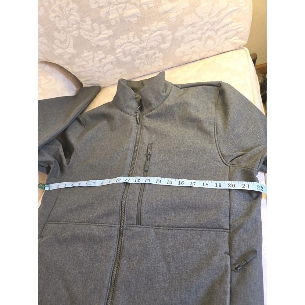 Quince Men's Softshell Fleece-Lined Full-Zip Jacket Heather Shady Sz M NEW! $160 - Picture 7 of 14